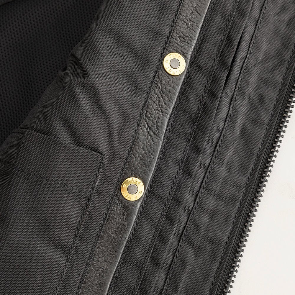 Rampage - Men's Motorcycle Leather Vest – First MFG Co Rampage - Men's Motorcycle Leather Vest – First MFG Co