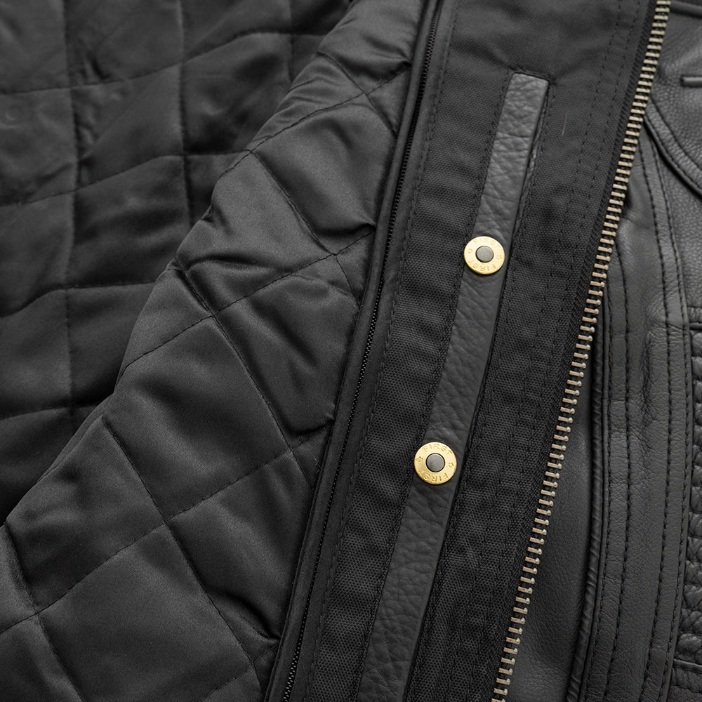 First Manafacturing Raptor Men's Motorcycle Leather Jacket - First MFG Co