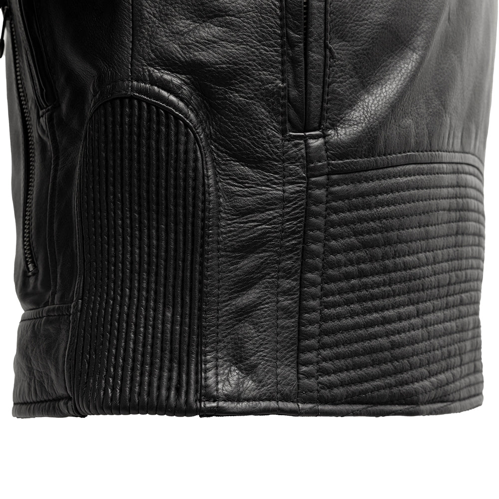 Raptor Men's Motorcycle Leather Jacket - First MFG Co
