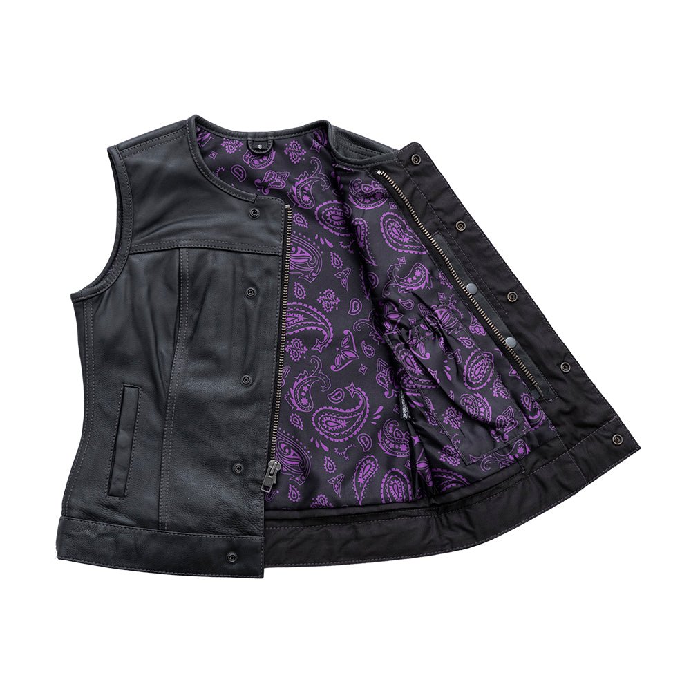ダウンベスト NICK&NICOLE LEATHER LOGO PADDING VEST 4BTR155 71XTLXK+XqL._AC_SX425_.jpg