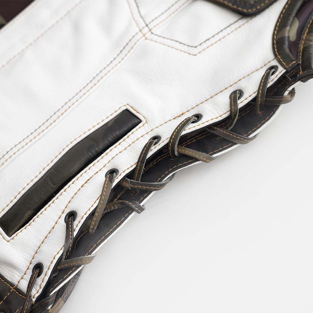 Scout - Women's Club Style Motorcycle Leather Vest (Limited Edition) Factory Customs Vests