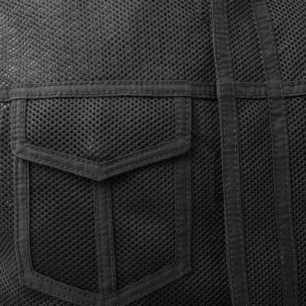 Sharp Shooter Moto Mesh Men's Motorcycle Vest Men's Moto Mesh Vest First Manufacturing Company