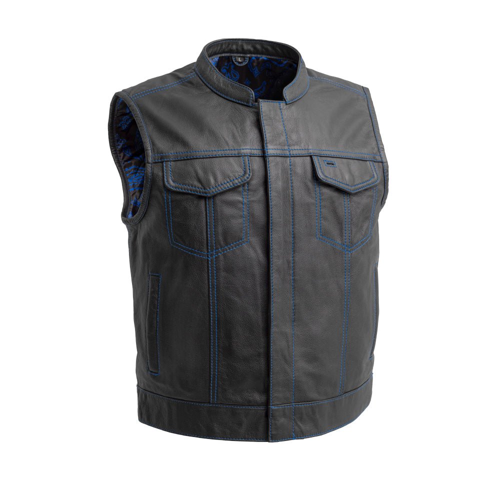 Genuine Leather Motorcycle Vest For deals Men 3XL /4XL