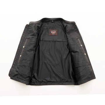 Titan Men's Motorcycle Leather Jacket – First Titan Men's Motorcycle Leather Jacket – First