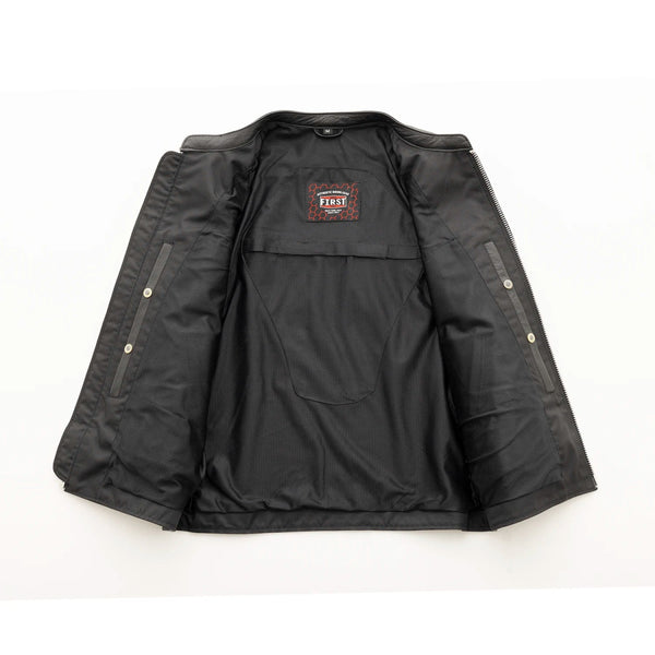 Brand factory leather jacket price best sale