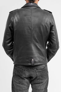 Anthony Mens Fashion Jacket Men's New Zealand Lambskin Jacket Whet Blu NYC   