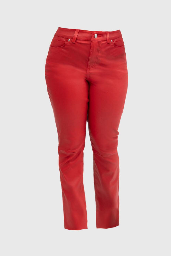 Arya Leather Pants Red  Whet Blu NYC 0 MOLE GREY 