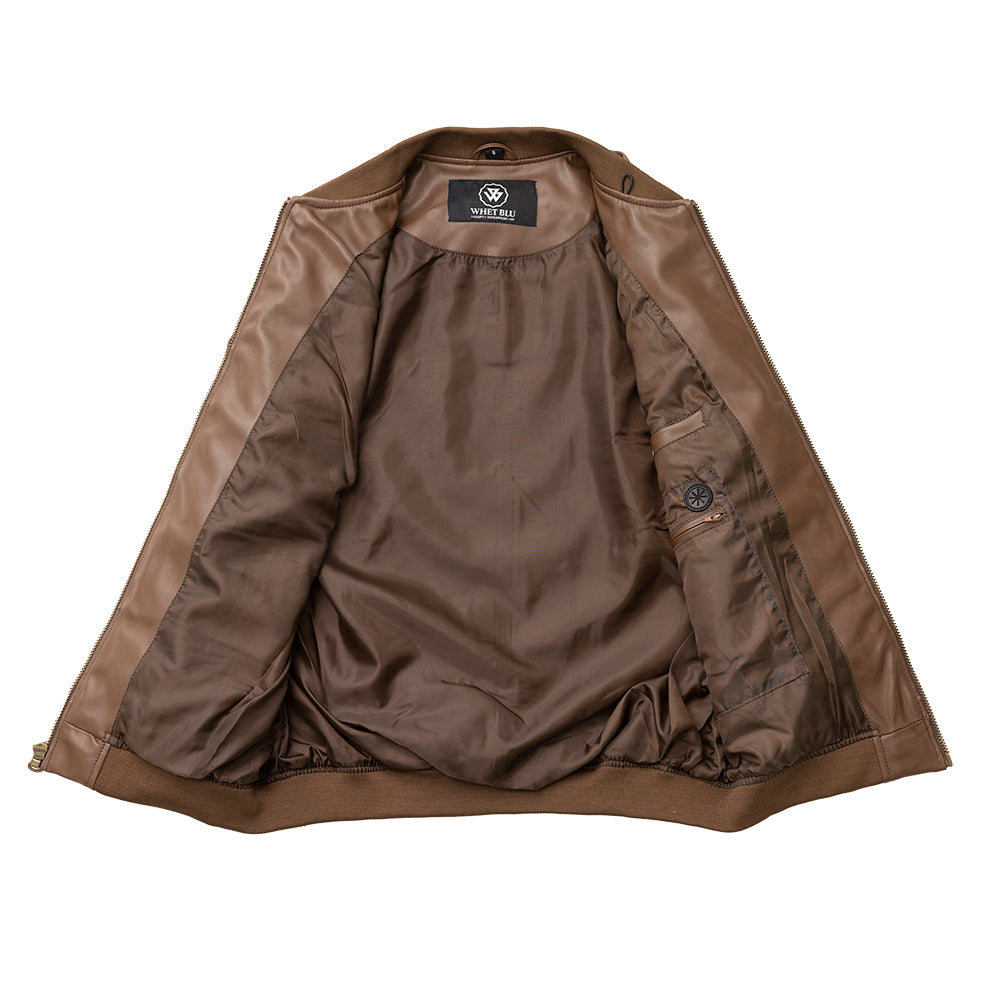 Myles Men's Vegan Faux Leather Jacket Men's Vegan Faux Leather jacket FMCo   