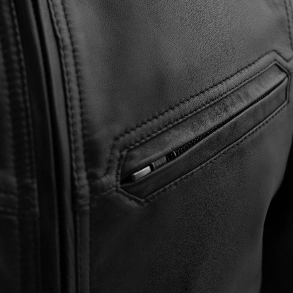Aviator Mens Bomber Leather Jacket Men's Varsity Bomber Jacker FMCo   