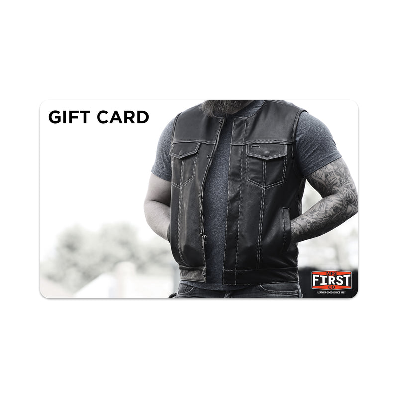 Gift Card Gift Cards First Manufacturing Company $50.00 Card  