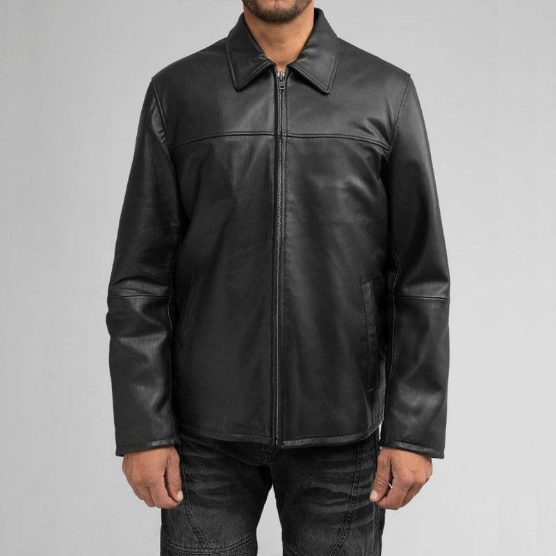 Anderson Mens Fashion Leather Jacket Men's New Zealand Lambskin Jacket Whet Blu NYC   