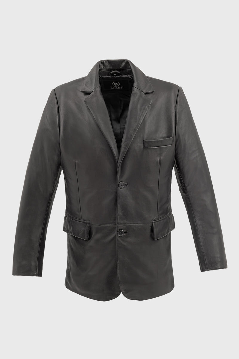 Marco Mens New Zealand lambskin Jacket  Whet Blu NYC XS Black 