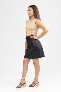 Fashion Leather Pencil Skirt Maddie