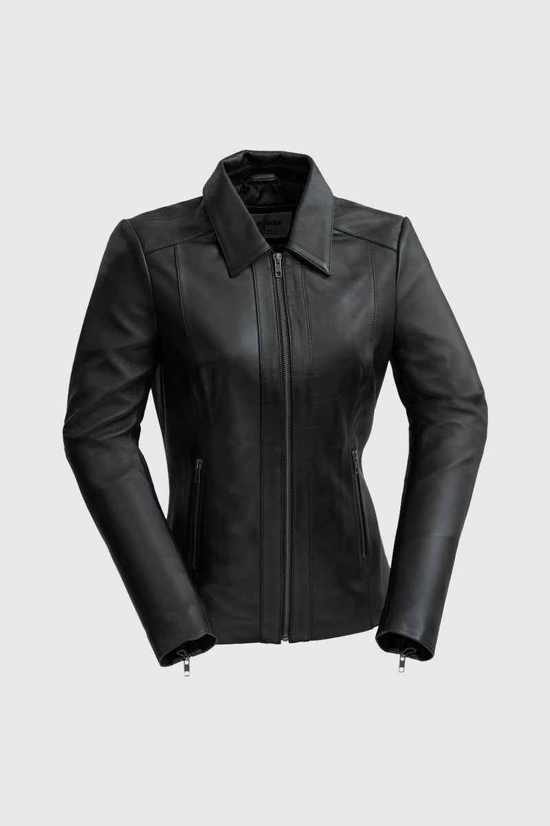 Patricia Womens Fashion Leather Jacket