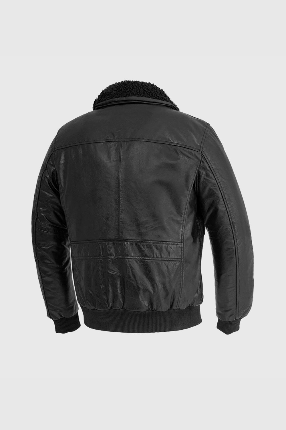 Men's Brown Leather Bomber Jacket  KC Leather Signature Range - KC Leather  Co.