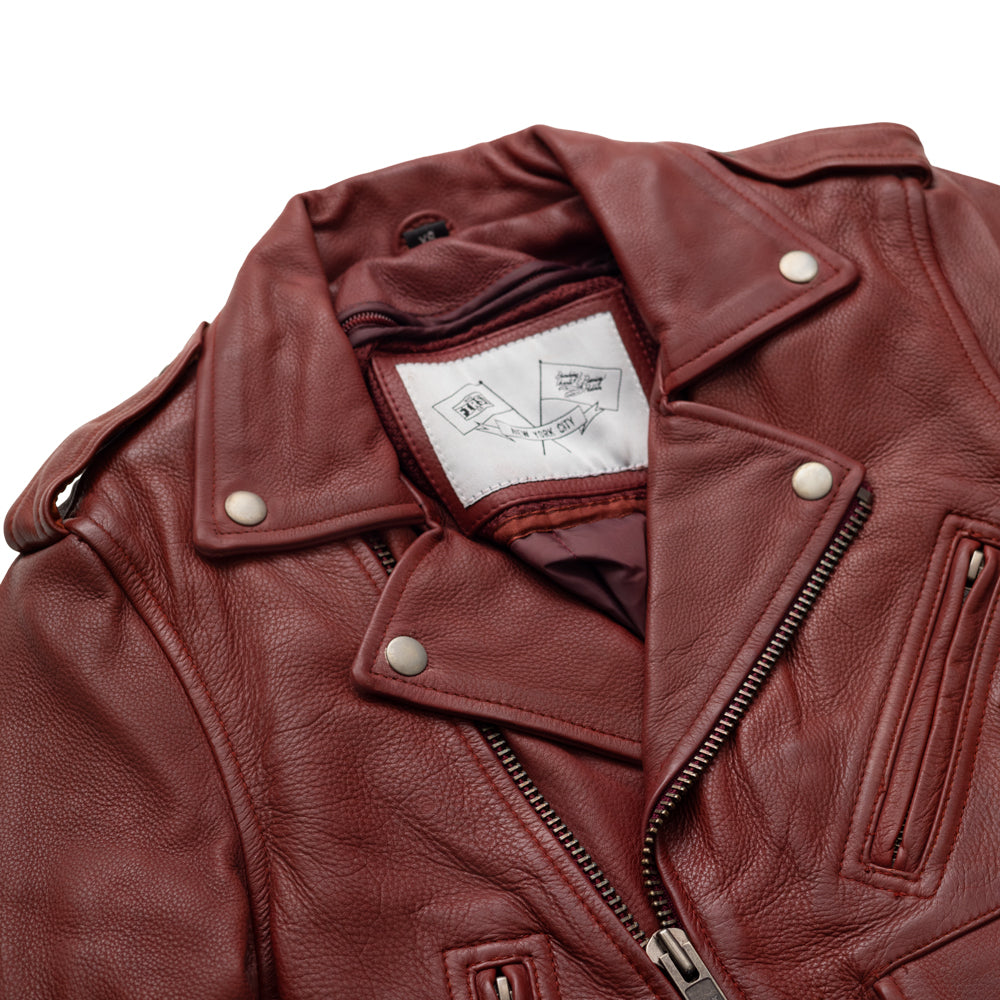 Katy - Women's Leather Jacket - BHBR Women's Leather Jacket BH&BR COLLAB   