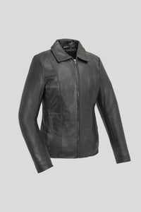 Imelda - A ladies lambskin leather jacket  Whet Blu NYC   