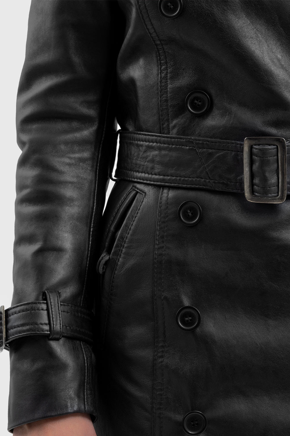 Olivia Womens Fashion Leather Jacket Women's Leather Jacket Whet Blu NYC   