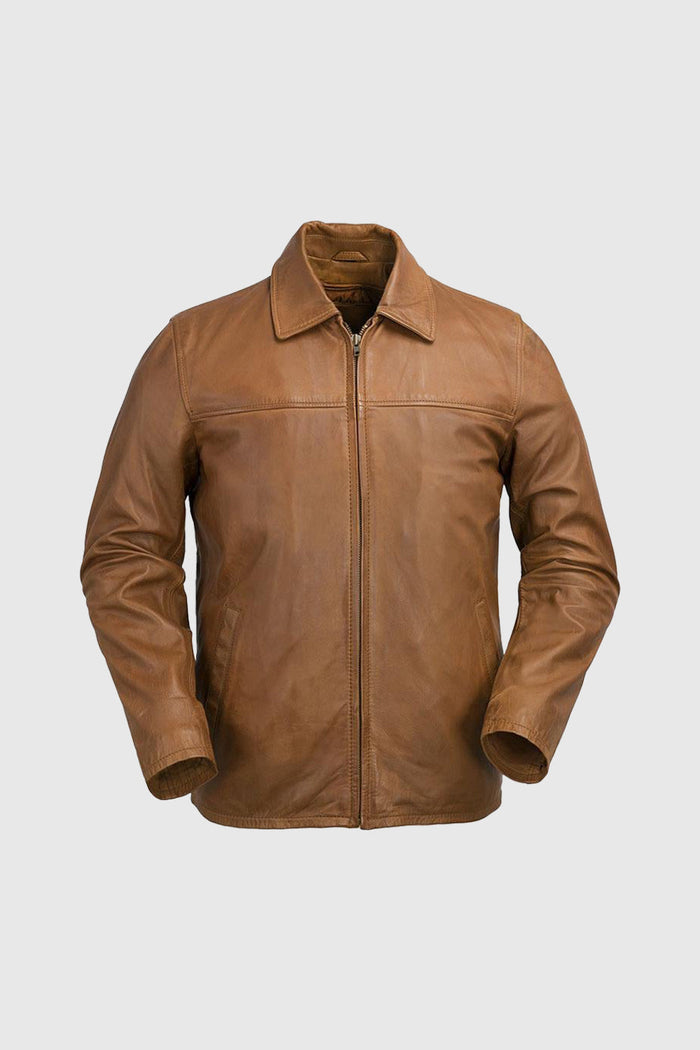 Indiana Mens Leather Jacket Men's Leather Jacket Whet Blu NYC   