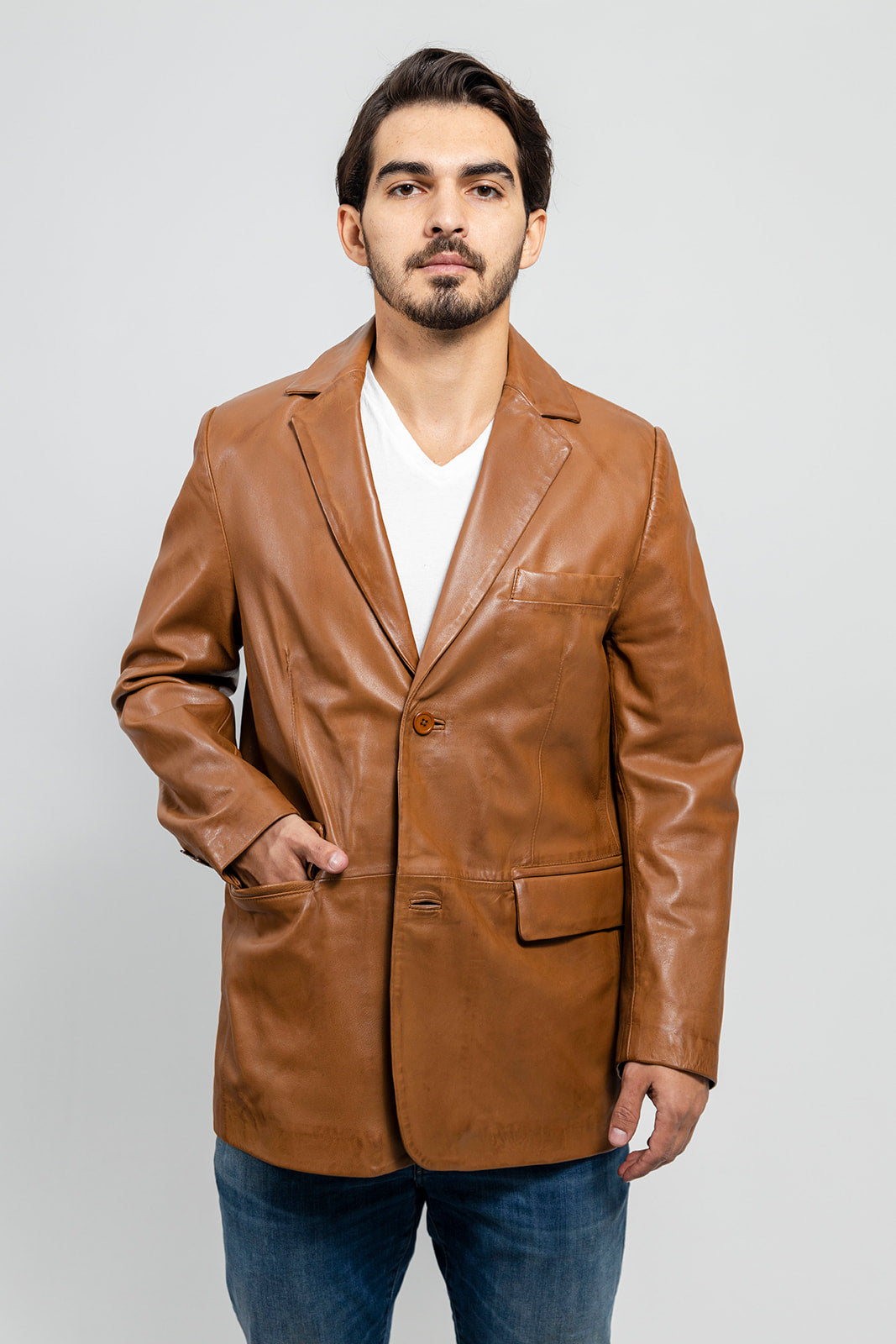 Esquire leather jacket sale