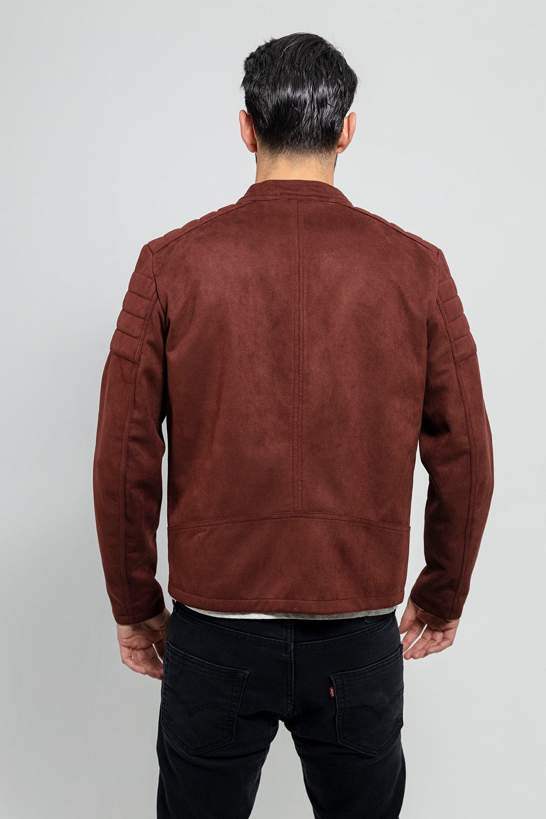 Payton Men's Vegan Faux Suede Jacket Men's Vegan Faux Suede Jacket FMCo