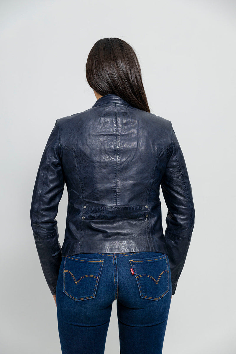 Rexie Womens Fashion Leather Jacket