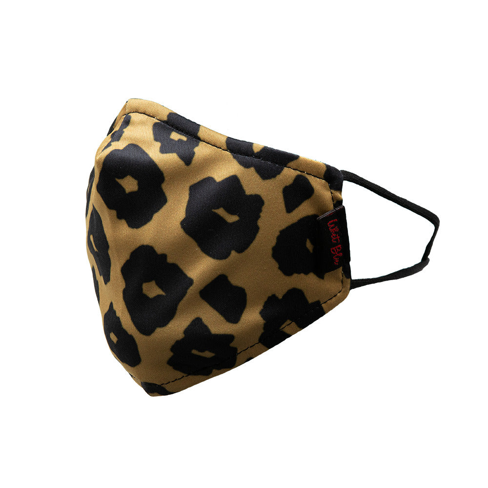 Leopard Design - Face Mask For Adults (5Pcs Pack) Women's Fashion Leather Jacket FMCo   