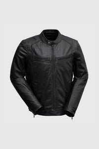 Clark Mens leather Jacket Men's Leather Jacket Whet Blu NYC S  