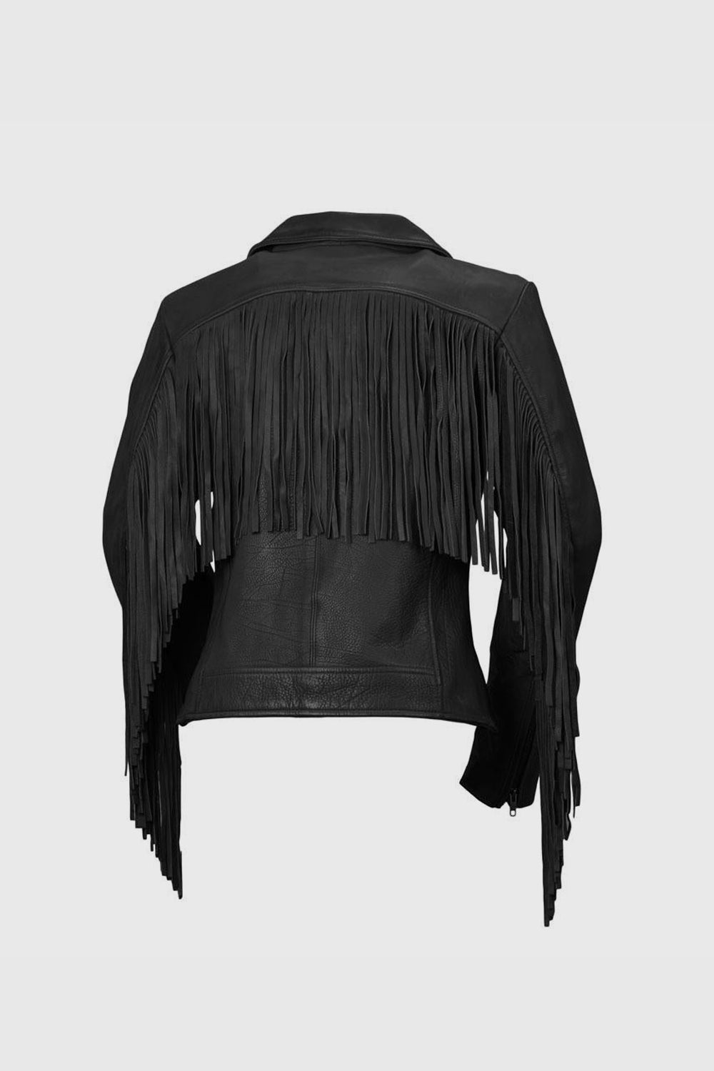 Daisy Womens Fashion Leather Jacket Black