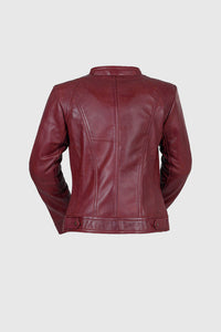 Favorite Womens Fashion Leather Jacket Oxblood