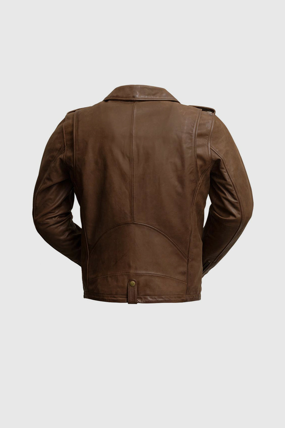 Sid Mens Leather Jacket Men's Motorcycle style Jacket Whet Blu NYC   